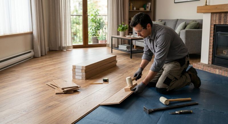 Laminate Floor Installation in Chapin, SC