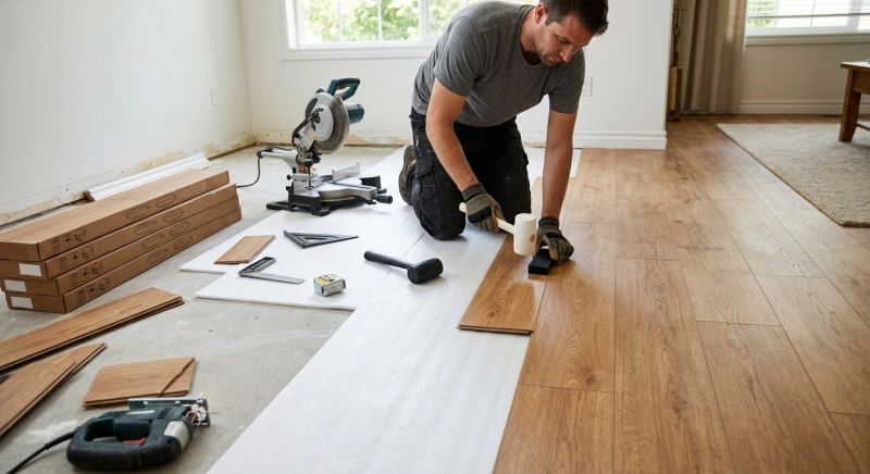 Laminate Floor Installation in Pelion, SC