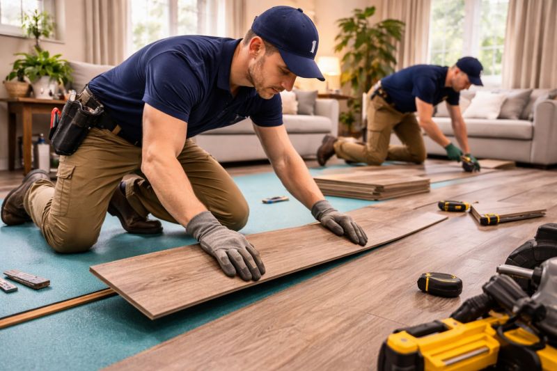 Laminate Floor Replacement in Chapin, SC