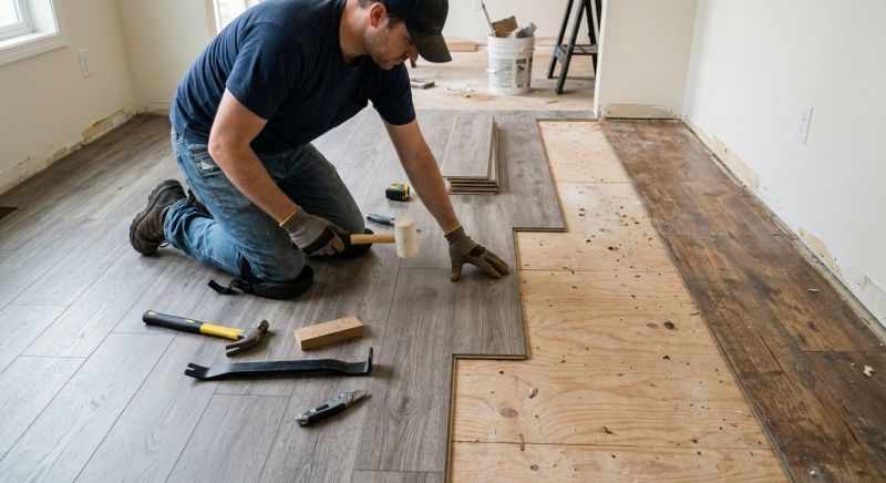 Laminate Floor Replacement in Lexington, SC