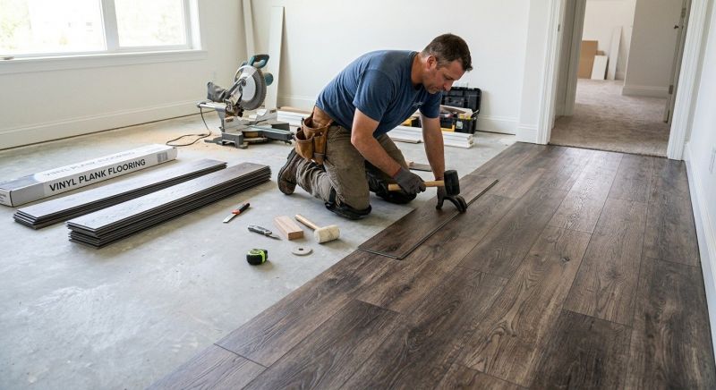 Linoleum Floor Installation in West Columbia, SC