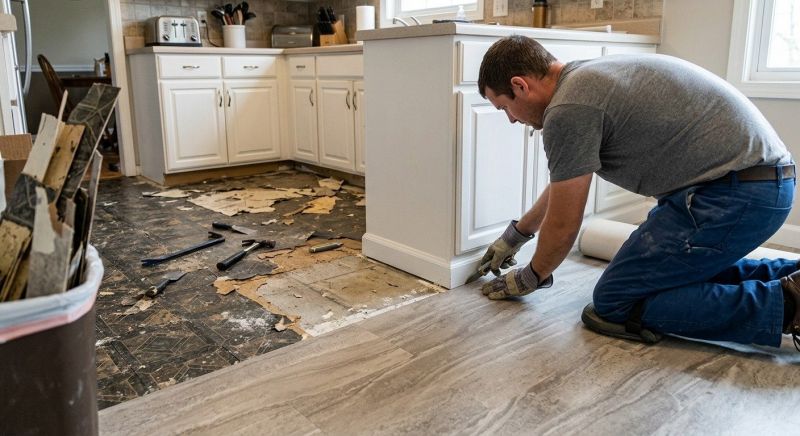 Linoleum Floor Installation in Pelion, SC