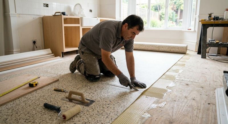 Linoleum Flooring Replacement in West Columbia, SC