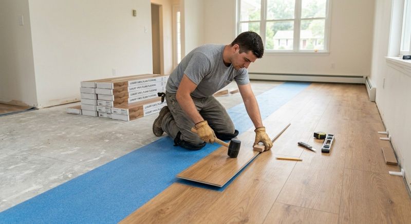 Luxury Vinyl Tile Installation in Lexington, SC