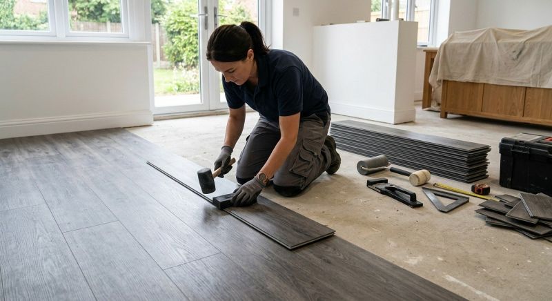 Luxury Vinyl Tile Installation in West Columbia, SC