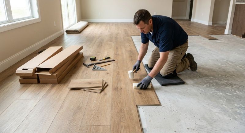 Luxury Vinyl Tile Installation in West Columbia, SC