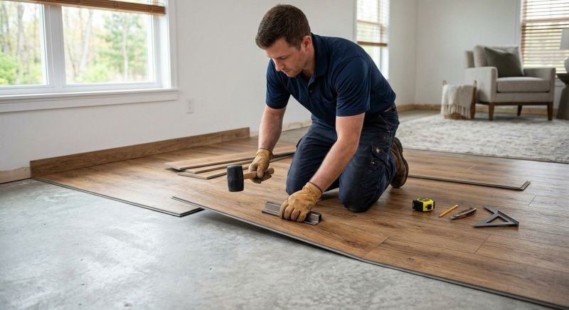 Luxury Vinyl Tile Installation in West Columbia, SC