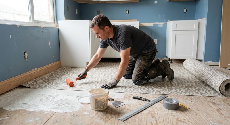 Sheet Flooring Installation in West Columbia, SC