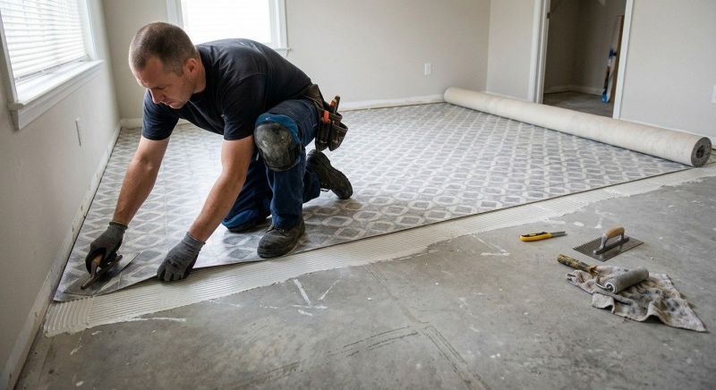 Sheet Flooring Installation in Pelion, SC