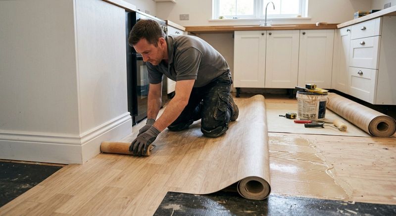Sheet Linoleum Installation in Chapin, SC