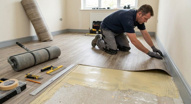 Sheet Vinyl Installation in Blythewood, SC