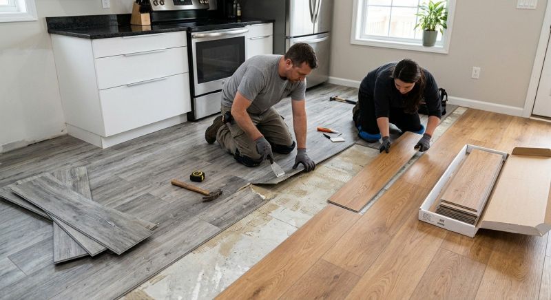 Vinyl Floor Replacement in West Columbia, SC