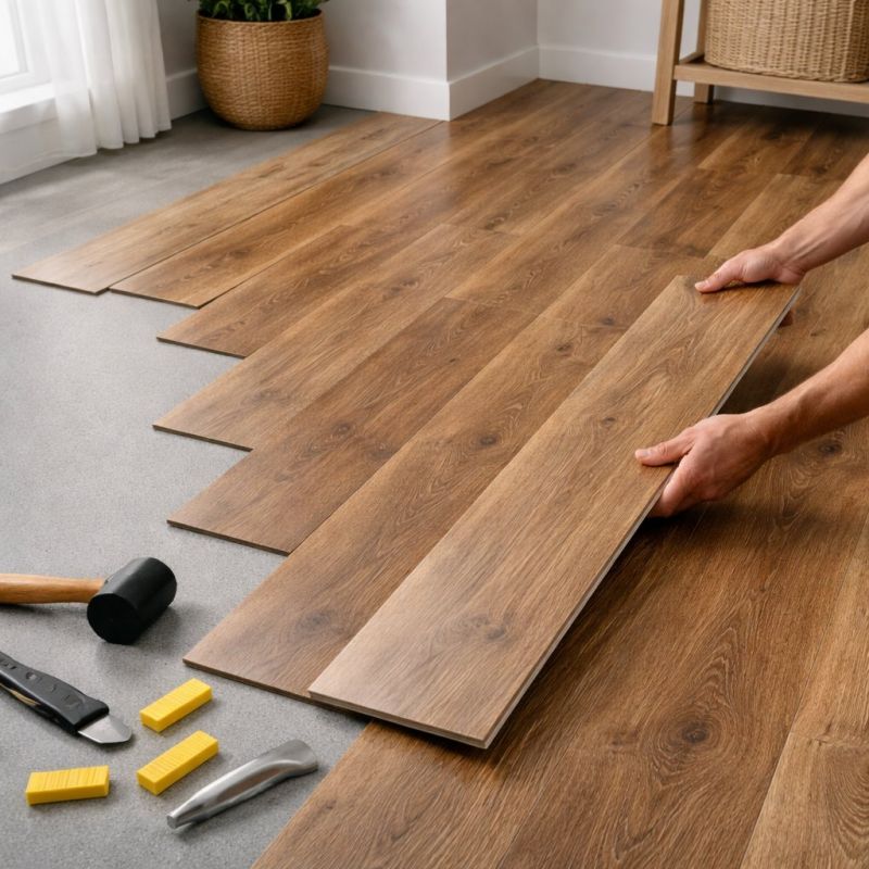 Vinyl Plank Floor Installation in West Columbia, SC