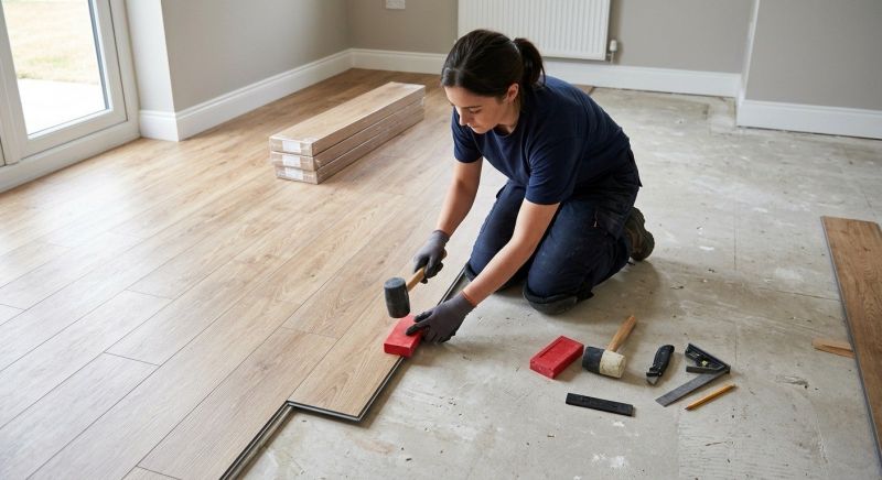 Vinyl Plank Floor Installation in West Columbia, SC