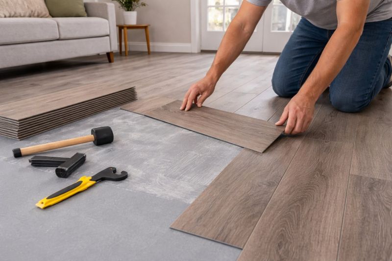 Vinyl Plank Floor Installation in West Columbia, SC