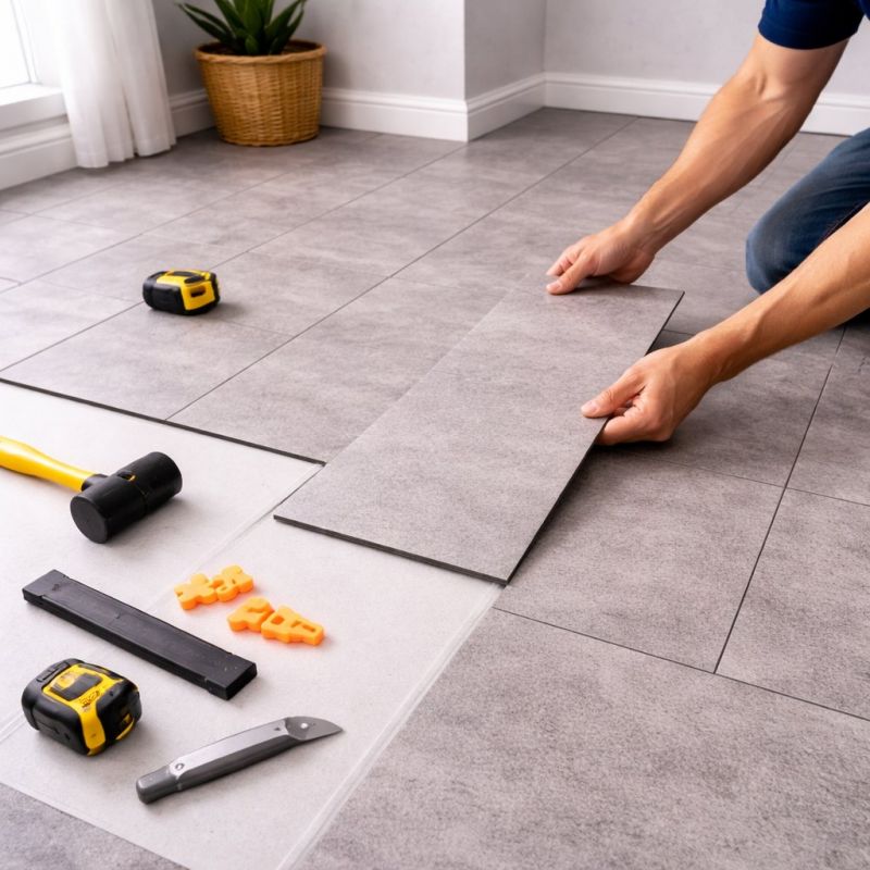 Vinyl Tile Installation in West Columbia, SC